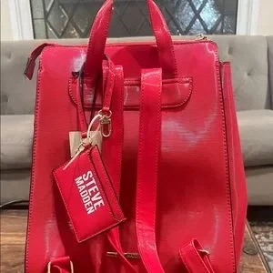 Steve Madden | Bags | Steve Madden Bhart Bold Red Womens 